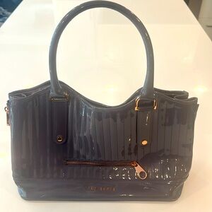 Ted Baker Patent Leather Shoulder Bag